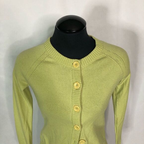 Banana Republic Green Merino Wool Sweater - Women’s S - Picture 4 of 7